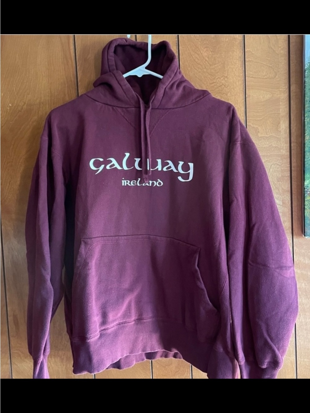 Gaelic Gear Galway Ireland Hoodie Pullover Hooded Sweatshirt Size Large